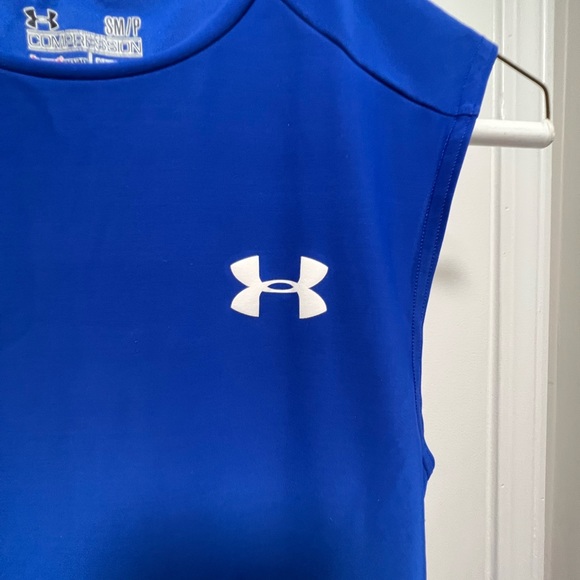 UNDER ARMOUR HEAT GEAR Womens Sleeveless Compression Top - Picture 3 of 4